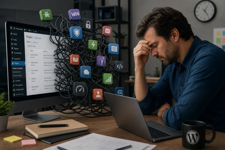Os plugins que ajudam também podem estar travando seu crescimento